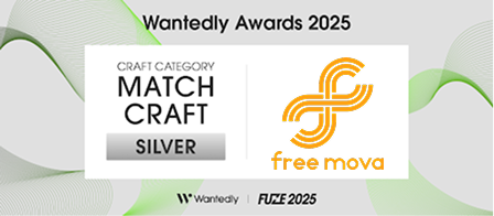 Wantedly Awards 2024 PROFILE CRAFT GOLD 受賞バナー